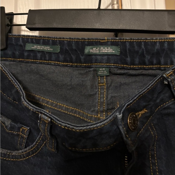 Wild Fable Midnight Blue Denim Shorts - Picture 4 of 4